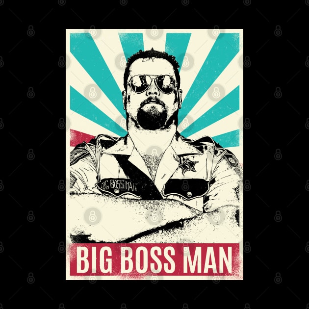 Vintage Retro Big Boss Man by Bengkel Band