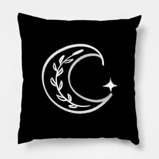 Moon witcher print Pillow