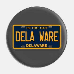 delaware license plate Pin