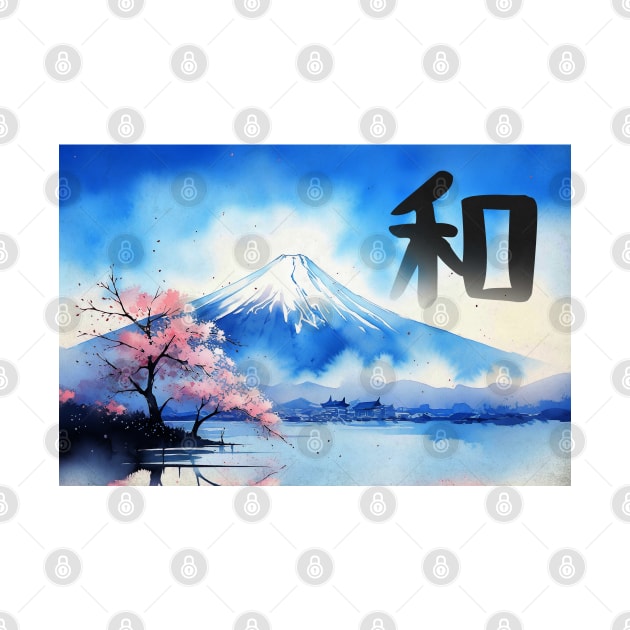 Japanese Kanji PEACE - Anime Wallpaper by KAIGAME Art