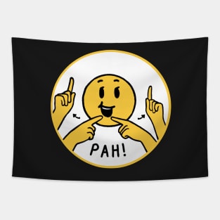 “PAH!” Sign Tapestry