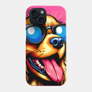 Dog Wearing Sunglasses Phone Case