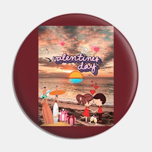 Valentine's day III Pin