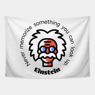 Einstein on Memorization Tapestry