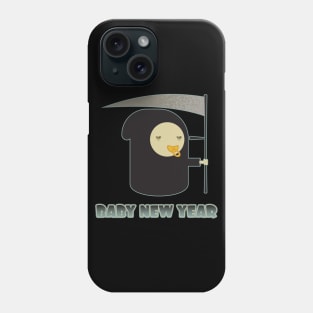 Grim Reaper Baby New Year Phone Case