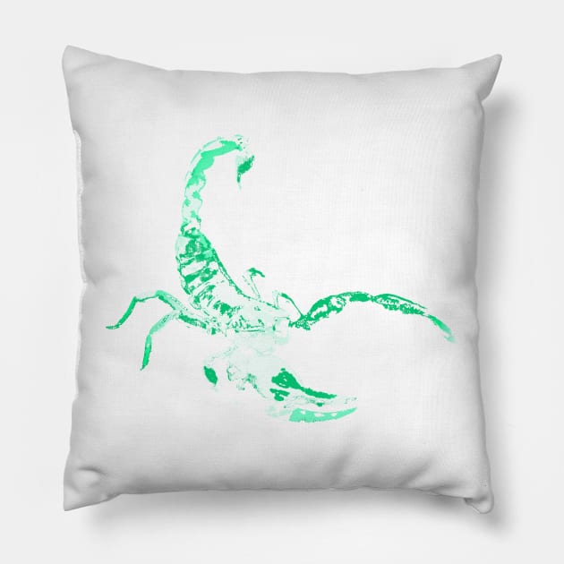 Scorpion Art v16 Pillow by IgorAndMore