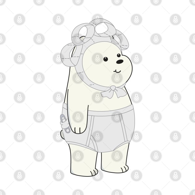 Baby Ice Bear by Plushism