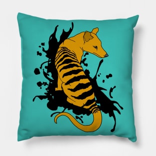 Thylacine Ink Pillow