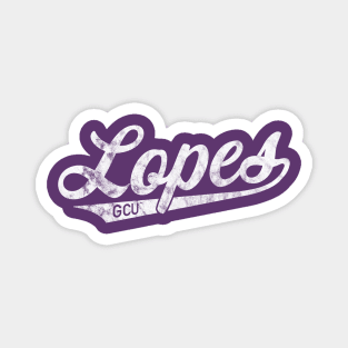 Celebrate the Lopes with this unique vintage script design Magnet