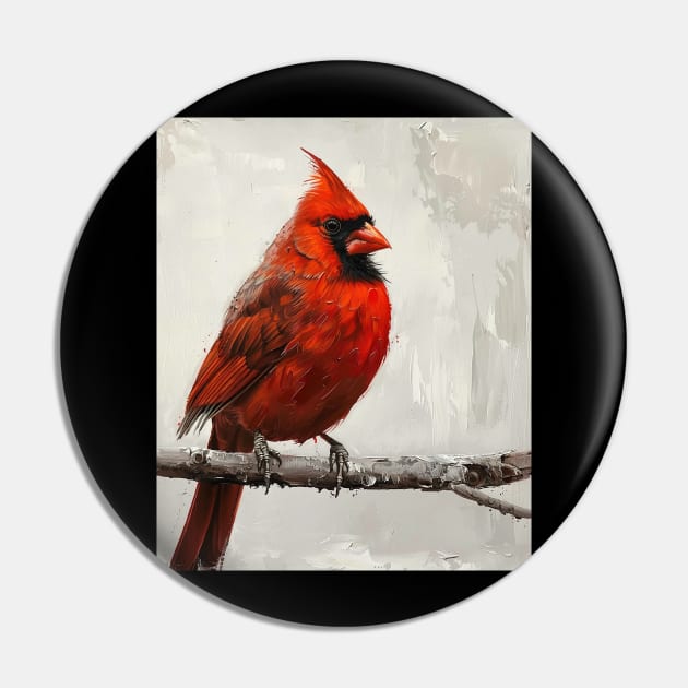 Cardinal Bird Inspired Collection Pin by Camping Addict