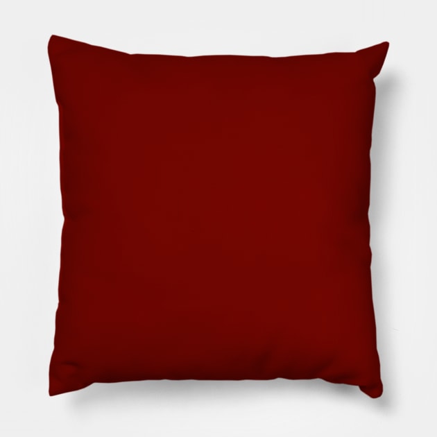 Brown Burnt Henna Current Fashion Color Trends Pillow by podartist