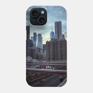 Brooklyn Bridge Manhattan Skyline NYC Phone Case