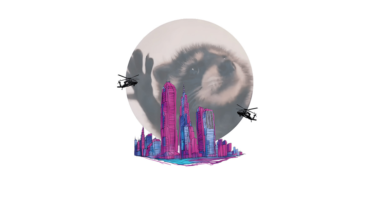 Pedro Racoon Dance Popular Meme - Pedro Racoon Dance - T-Shirt | TeePublic