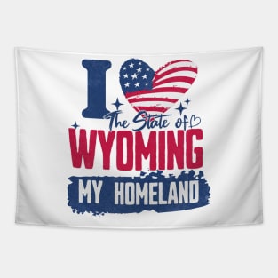 Wyoming my homeland Tapestry