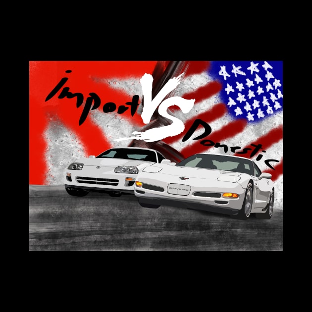 Import vs Domestic by oldschool_pontiac