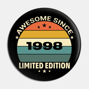 Awesome Since 1998 Pin