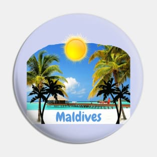 The Maldives Pin