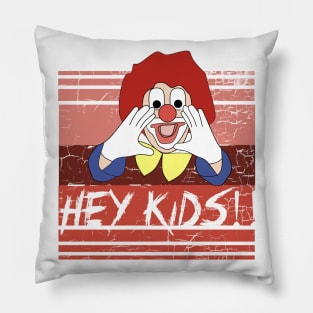 Retro Clown Pillow