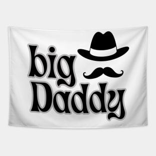 Big Daddy , hat , moustache, daddy gift Tapestry