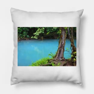 Rio celeste landscape Pillow
