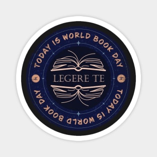 Today is World Book Day Magnet