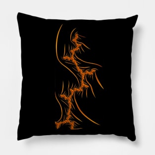 Fractal Fire Rift Pillow