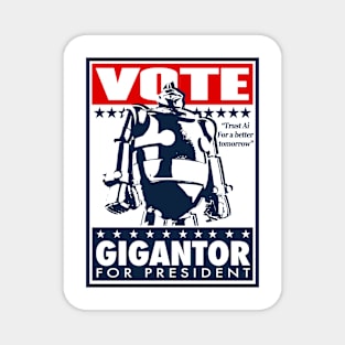 VOTE GIGANTOR Tetsujin 28-go Magnet