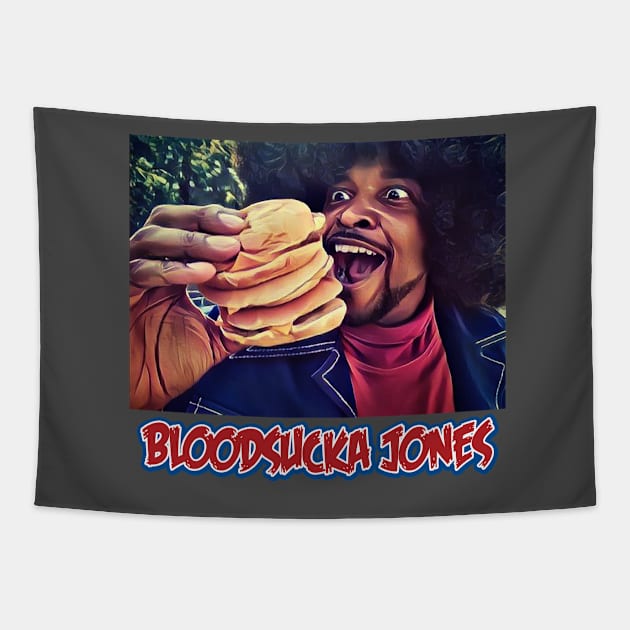 So Many Burgers! Tapestry by bloodsuckajones