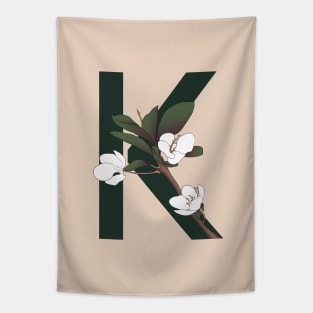 Monogram K Tapestry