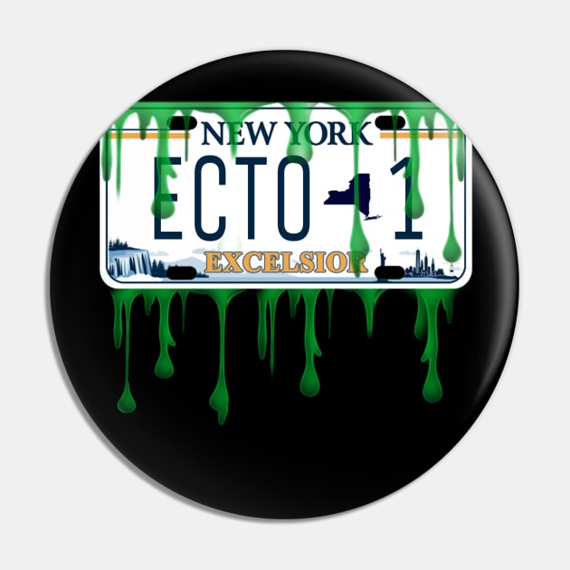 ECTO excelsior license plate Pin by Retrostuff