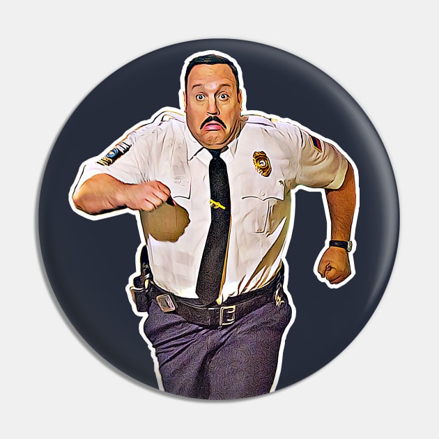 Paul Blart Meme Design Pin by DankFutura