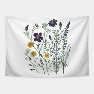 wildflowers flower field summer Tapestry