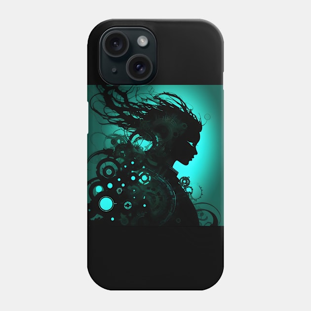 Biopunk silhouette Phone Case by Spaceboyishere