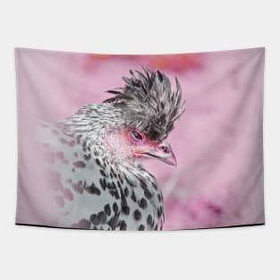 Rooster pinky / Swiss Artwork Photography Tapestry