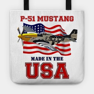 P-51 Mustang Made in the USA Tote