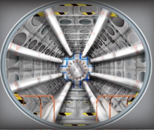 Large Hadron Collider Magnet