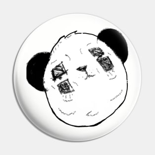 Cute panda T-Shirt Pin