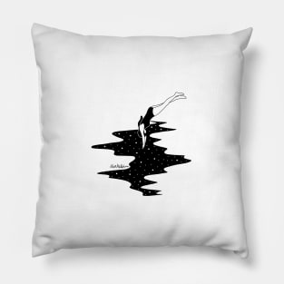 DIVE INTO THE SPACE Pillow