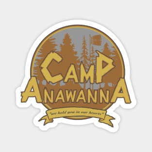 Salute Your Shorts! Camp Anawanna Crest Magnet