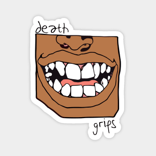 Death Grips  ⚪️ ⚪️  Original Design Magnet