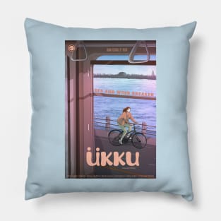 Sea and wind breaker Pillow