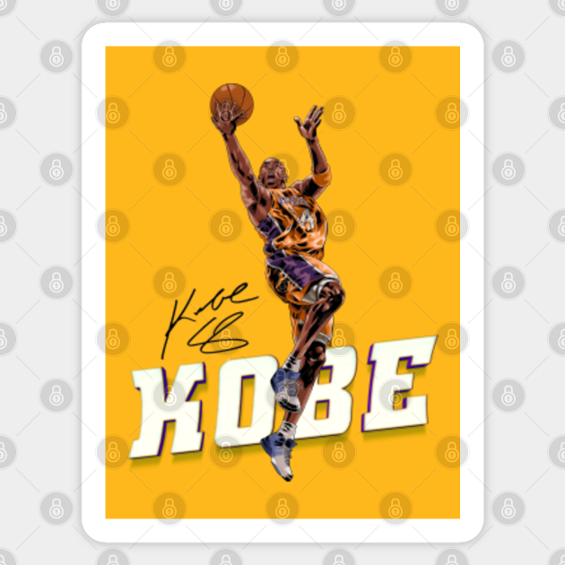 Dunk Of Kobe La Lakers Bryant Quotes 24 Kobe Bryant Sticker Teepublic