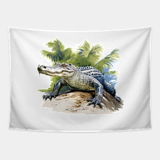 American Alligator Tapestry