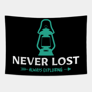 Never Lost Always Exploring Explorer Tapestry