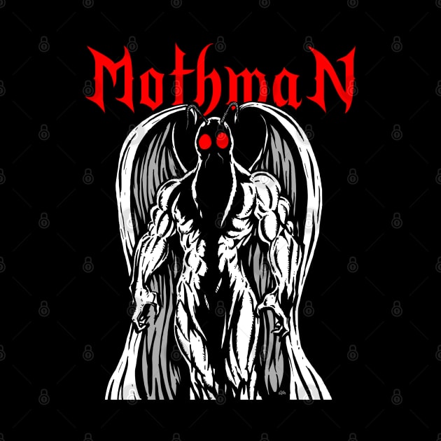 Mothman by Mr. Grimskar's Art