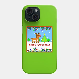 Rudolph Merry Xmas Phone Case