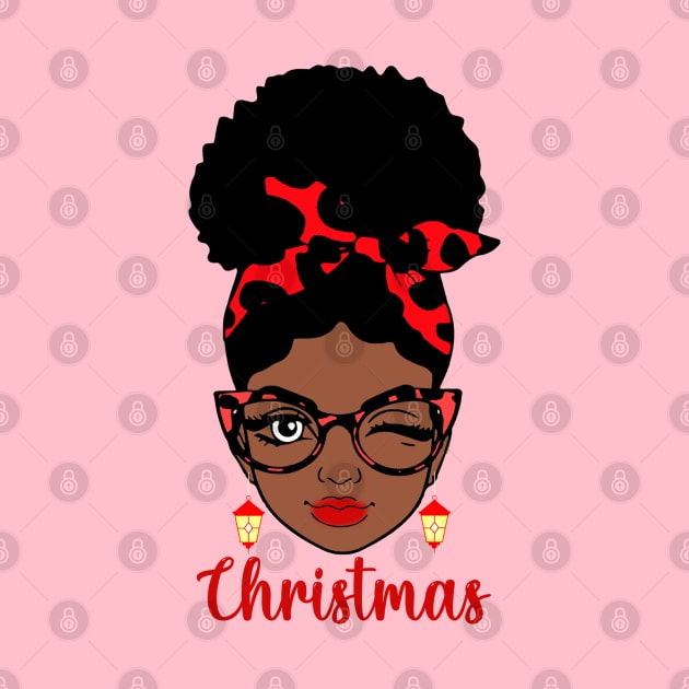 Christmas, Black Woman by UrbanLifeApparel