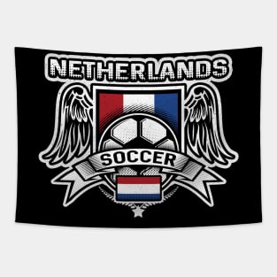 Netherlands Soccer Futbol Tapestry