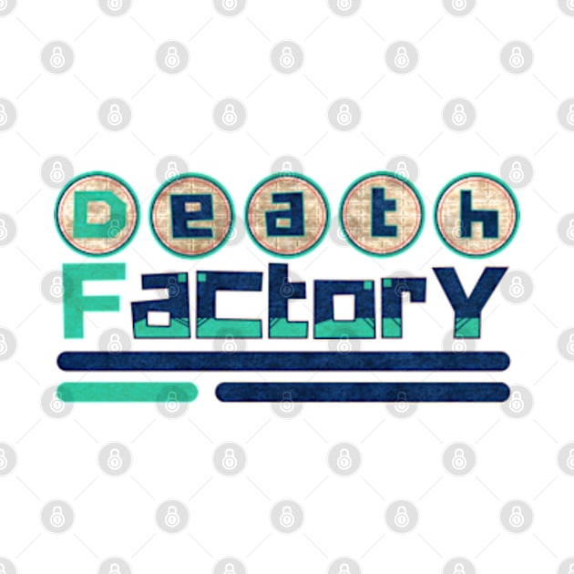 Death Factory "Retro Blue"  Distressed by Invad3rDiz