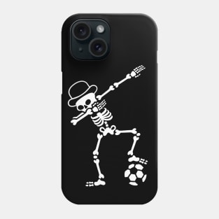 England dab dabbing skeleton soccer football Phone Case